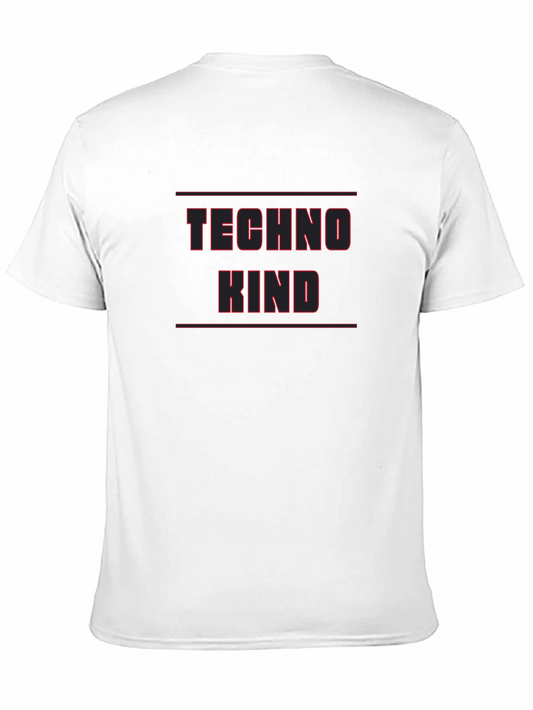 Techno Kind Black Graphic T-Shirt
