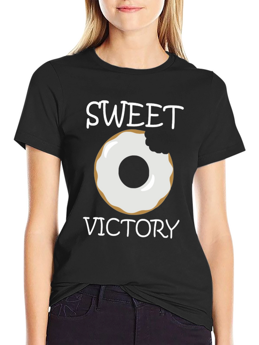 Sweet Victory Donut Graphic Tee - Unisex