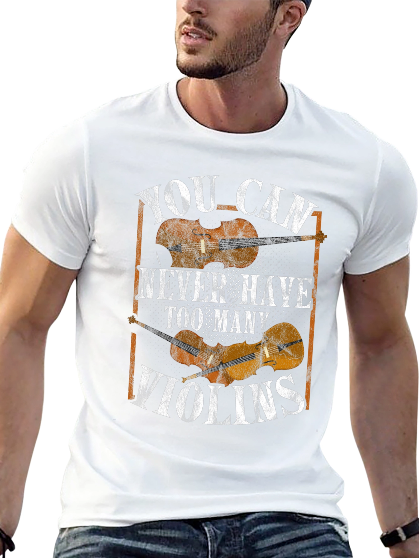 You Can Never Have Too Many Violins Graphic T-Shirt