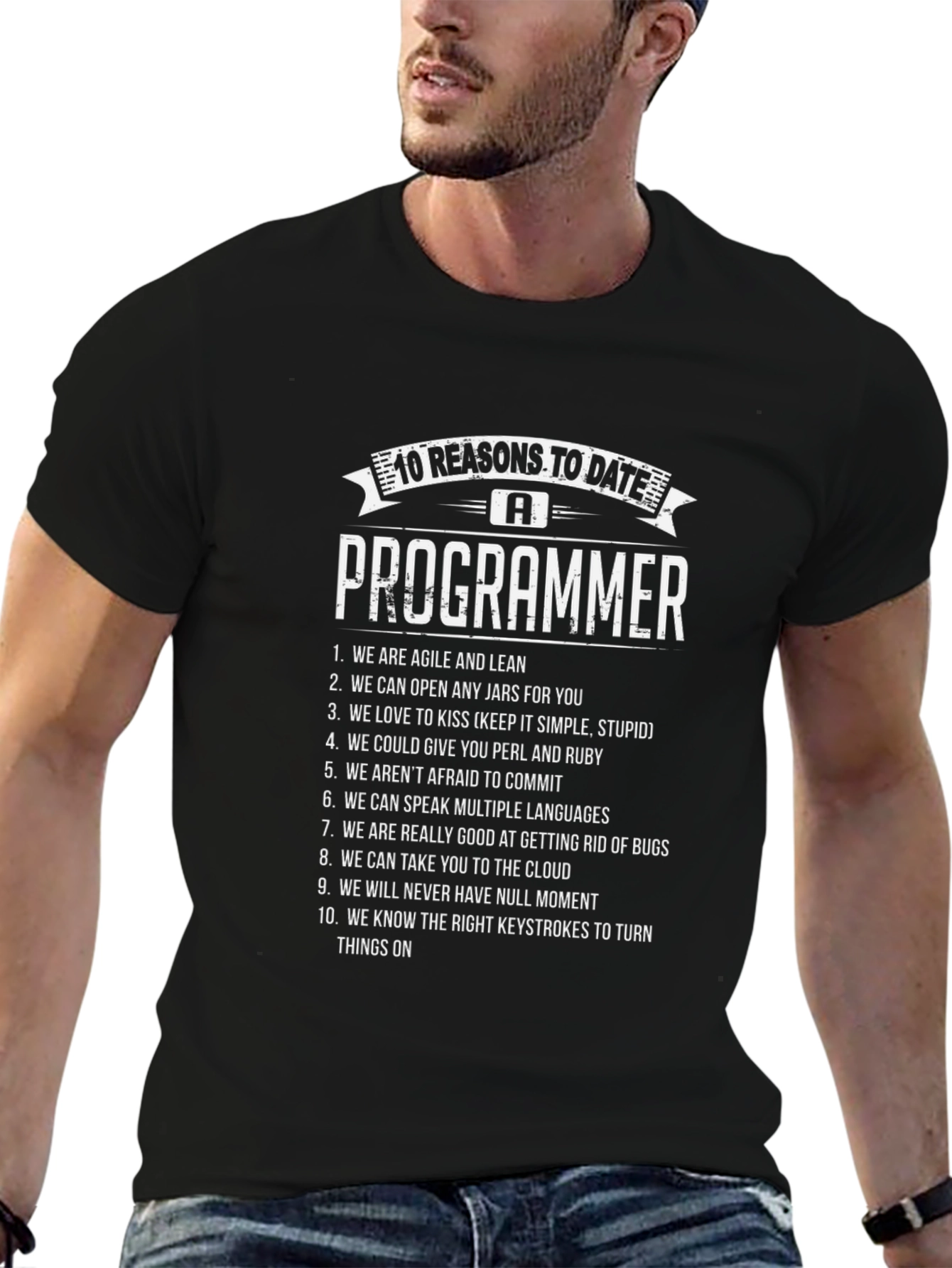 10 Reasons To Date a Programmer T-Shirt