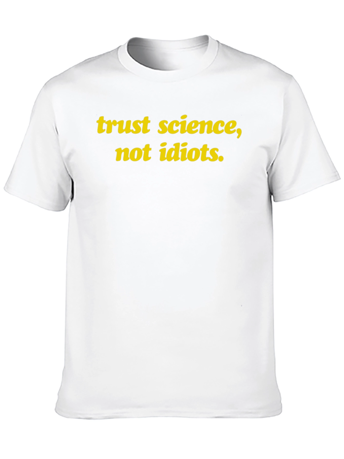 Trust Science T-Shirt - Black Slogan Tee
