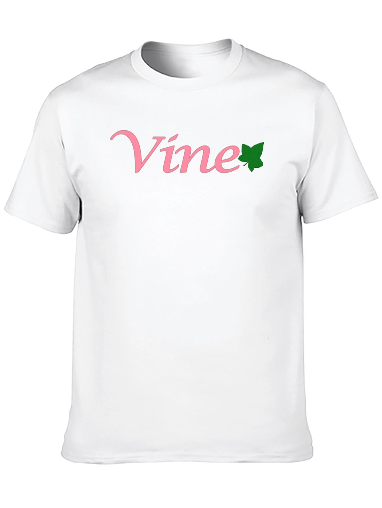 Vine T-Shirt - Pink and Green