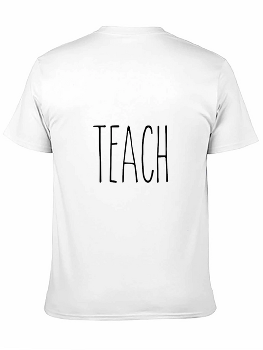 TEACH Graphic Black T-Shirt