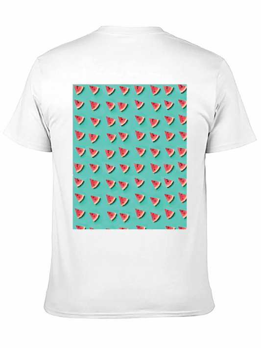 Trendy Watermelon Pattern T-Shirt