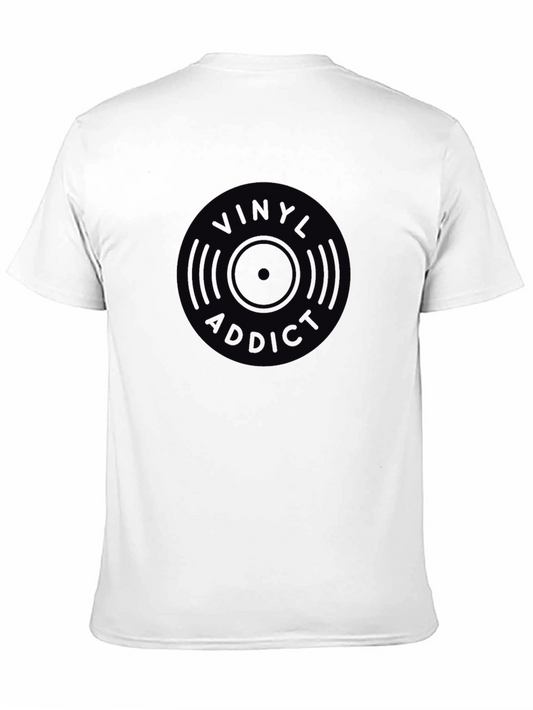 Vinyl Addict Black Graphic Tee