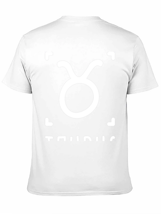 Taurus Zodiac Sign Black Graphic Tee