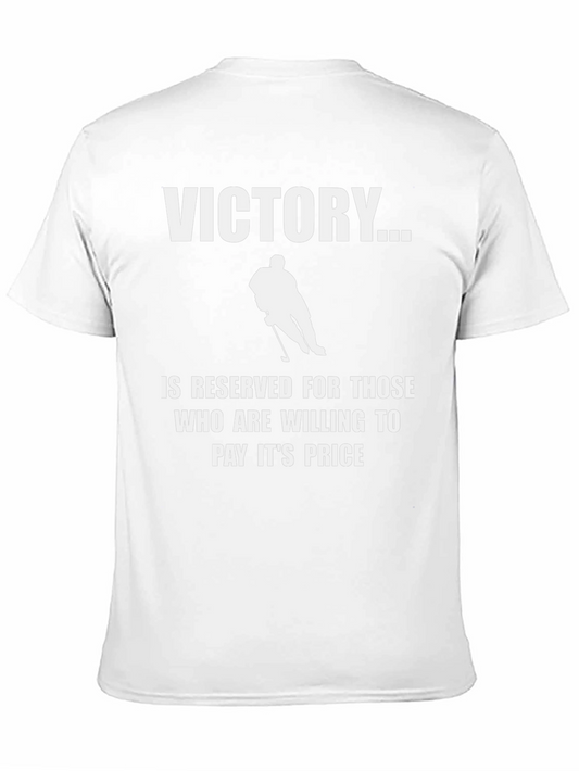 Victory Hockey Player Graphic T-Shirt