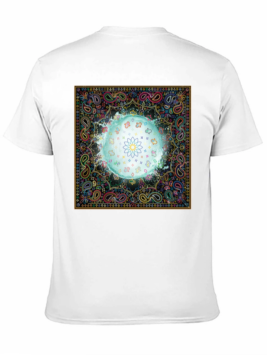 Vibrant Bandana Lotus T-Shirt
