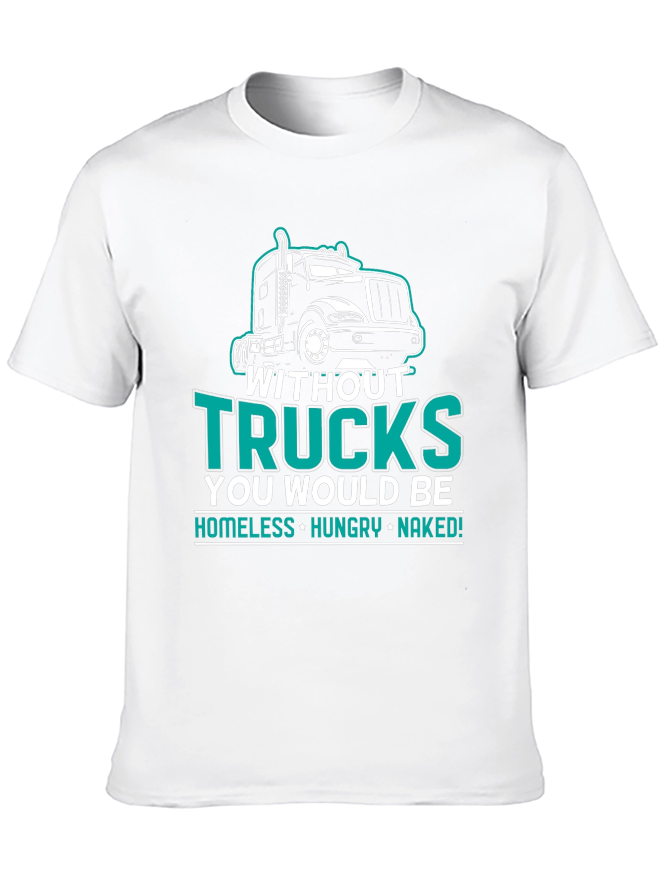 Trucker Humor Graphic T-Shirt