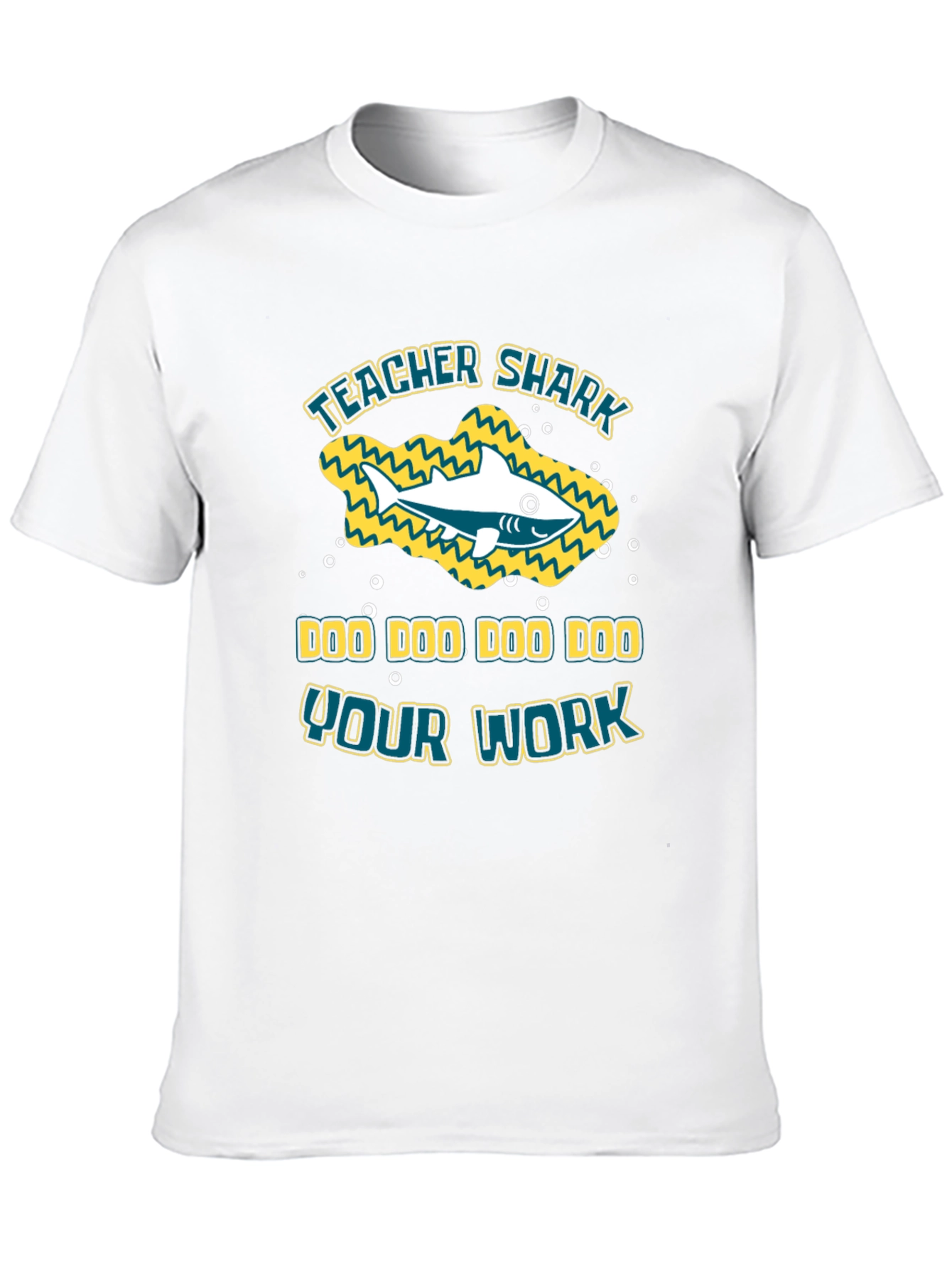 Teacher Shark Doo Doo T-Shirt - Funny School Tee
