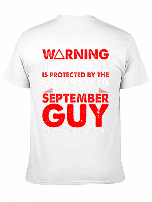 Warning! September Guy T-Shirt