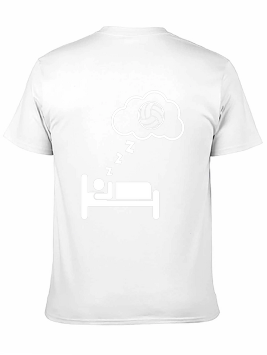 Volleyball Dream T-Shirt - Sporty Sleeper Tee