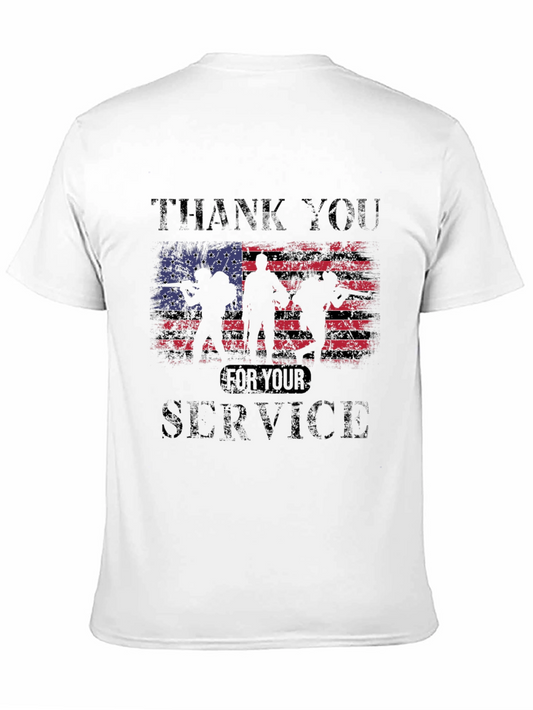 Thank You For Your Service Veteran T-Shirt