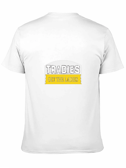 Tradies Get The Ladies Black T-Shirt