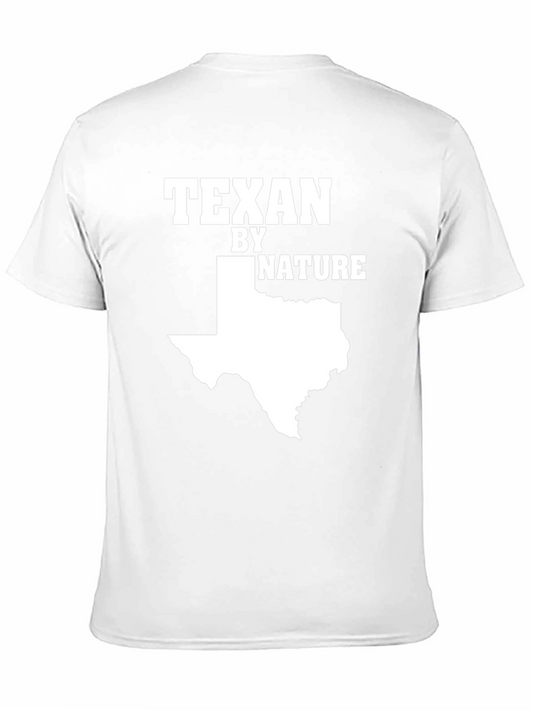 Texan by Nature Graphic T-Shirt - Black Cotton Tee