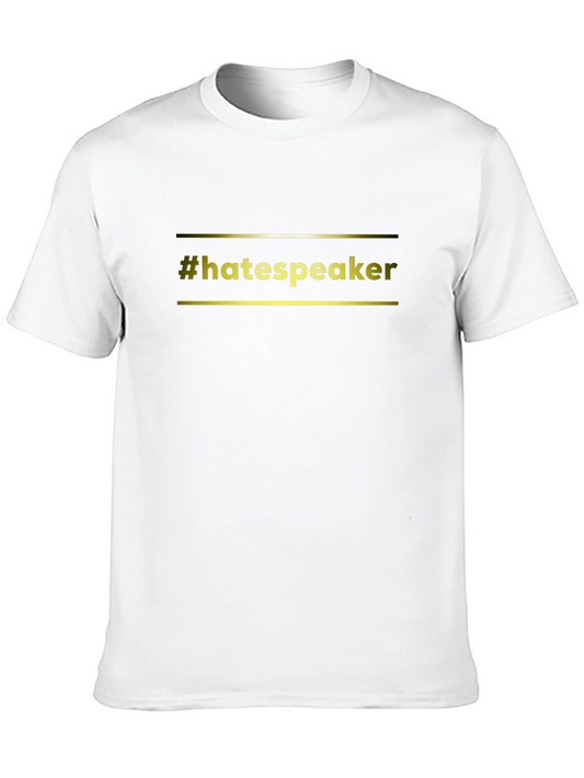#hatespeaker Graphic Tee - Bold Statement T-Shirt