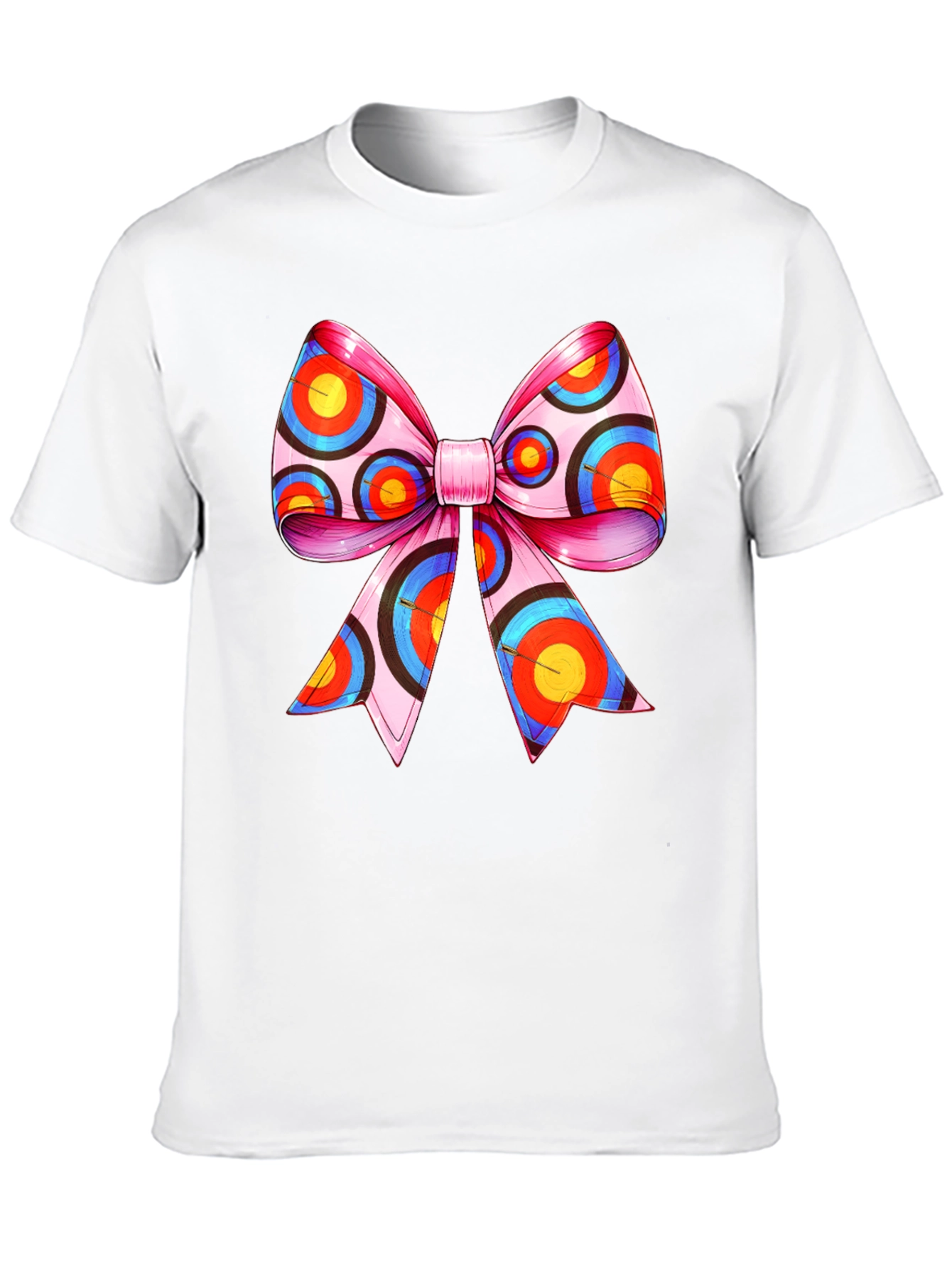 Target Bow Graphic Tee - Unique Archery Design T-Shirt