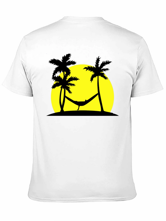 Tropical Hammock Black T-Shirt