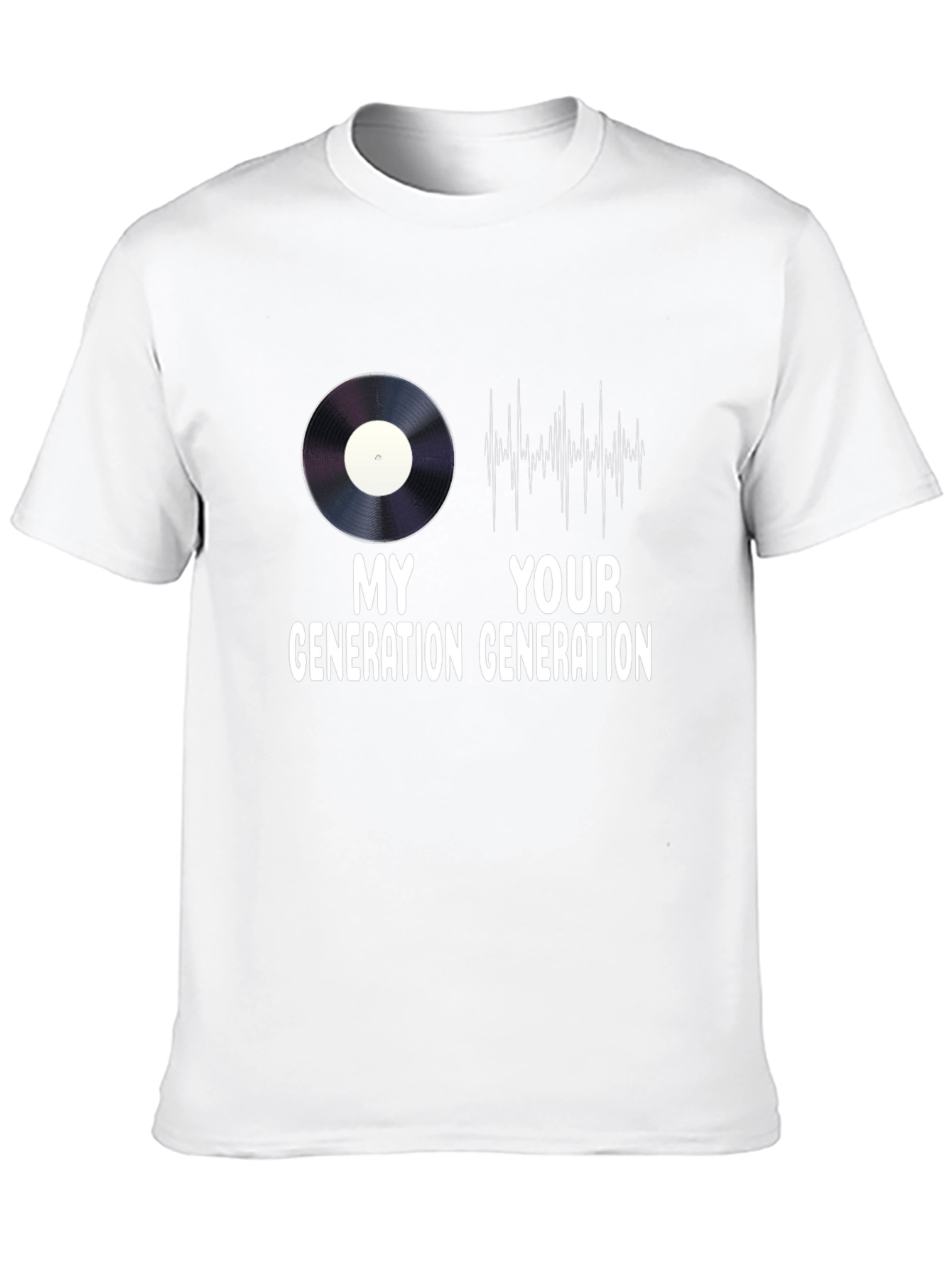 Vinyl vs Digital Generation T-Shirt