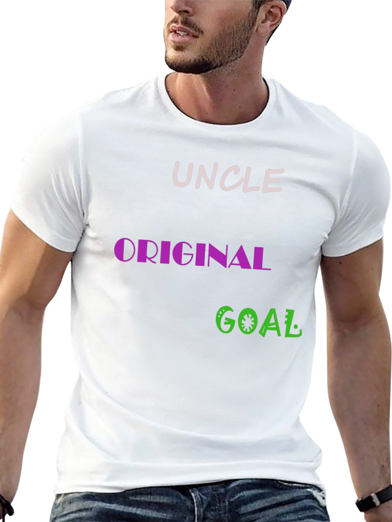 Uncle Original Goal Black Graphic Tee