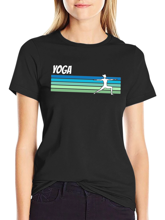 Yoga Pose Graphic T-Shirt