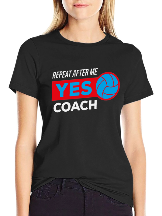 Volleyball Coach Graphic Tee