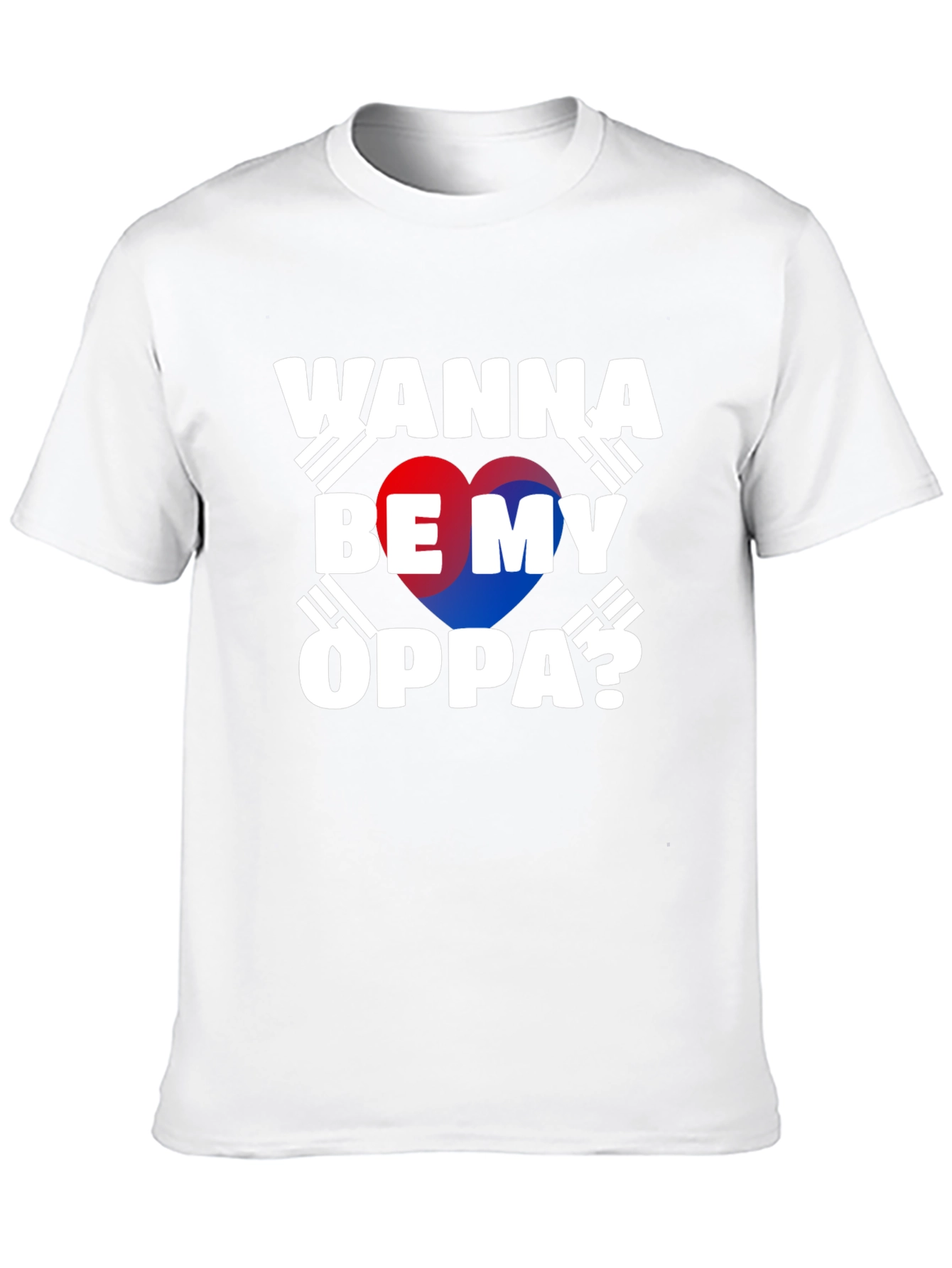 Wanna Be My Oppa? K-Drama Heart T-Shirt
