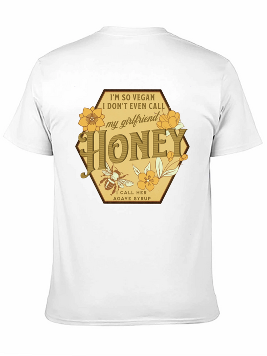 Vegan Honey Girlfriend Graphic T-Shirt