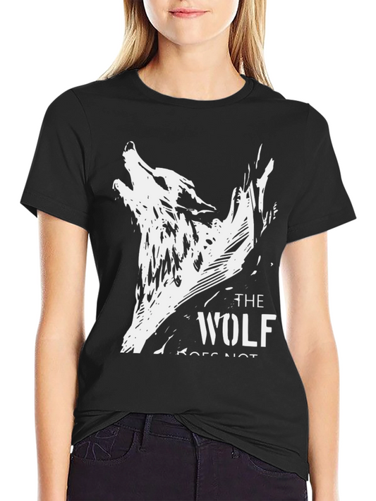 The Wolf Graphic Black T-Shirt