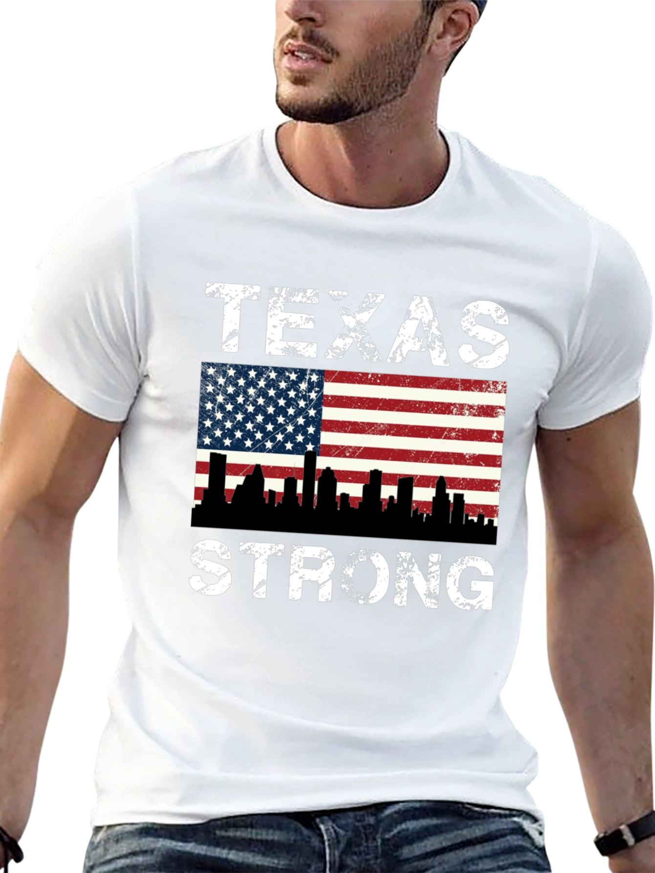 Texas Strong Graphic T-Shirt