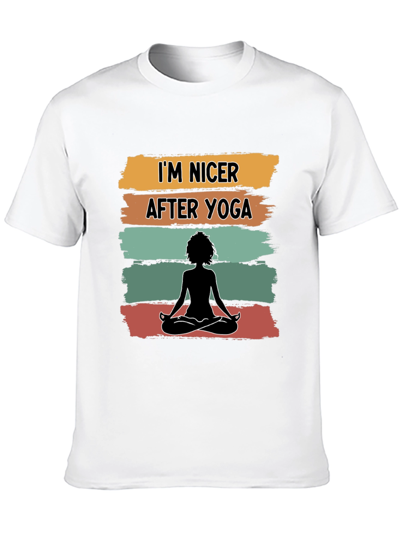 Yoga Lovers Tee: Im Nicer After Yoga