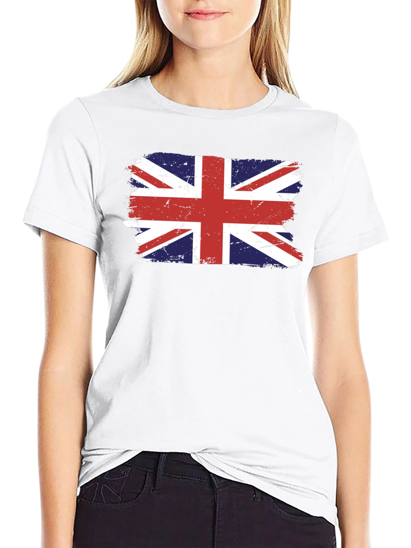 Union Jack T-Shirt - Distressed British Flag Tee
