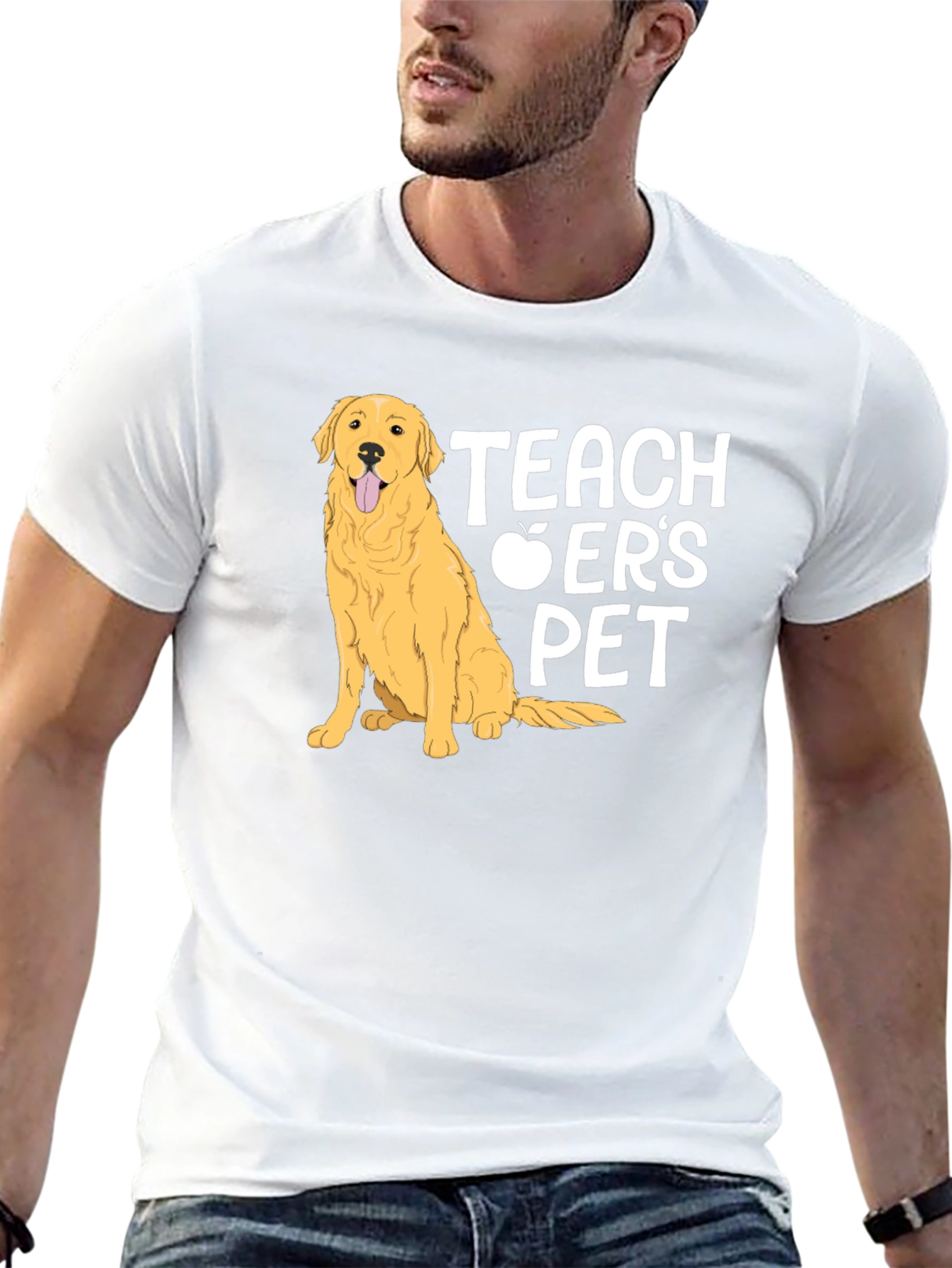 Teachers Pet Dog Graphic T-Shirt