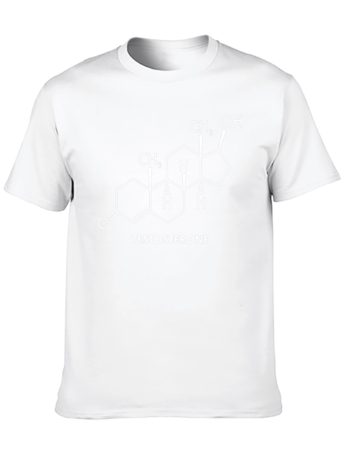 Testosterone Molecule Graphic T-Shirt