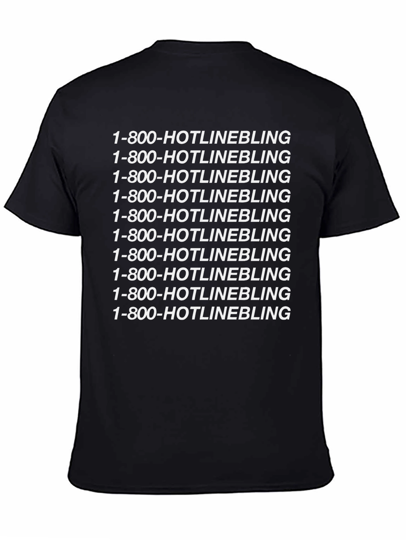 1-800-HOTLINEBLING Graphic Tee - Trendy Design