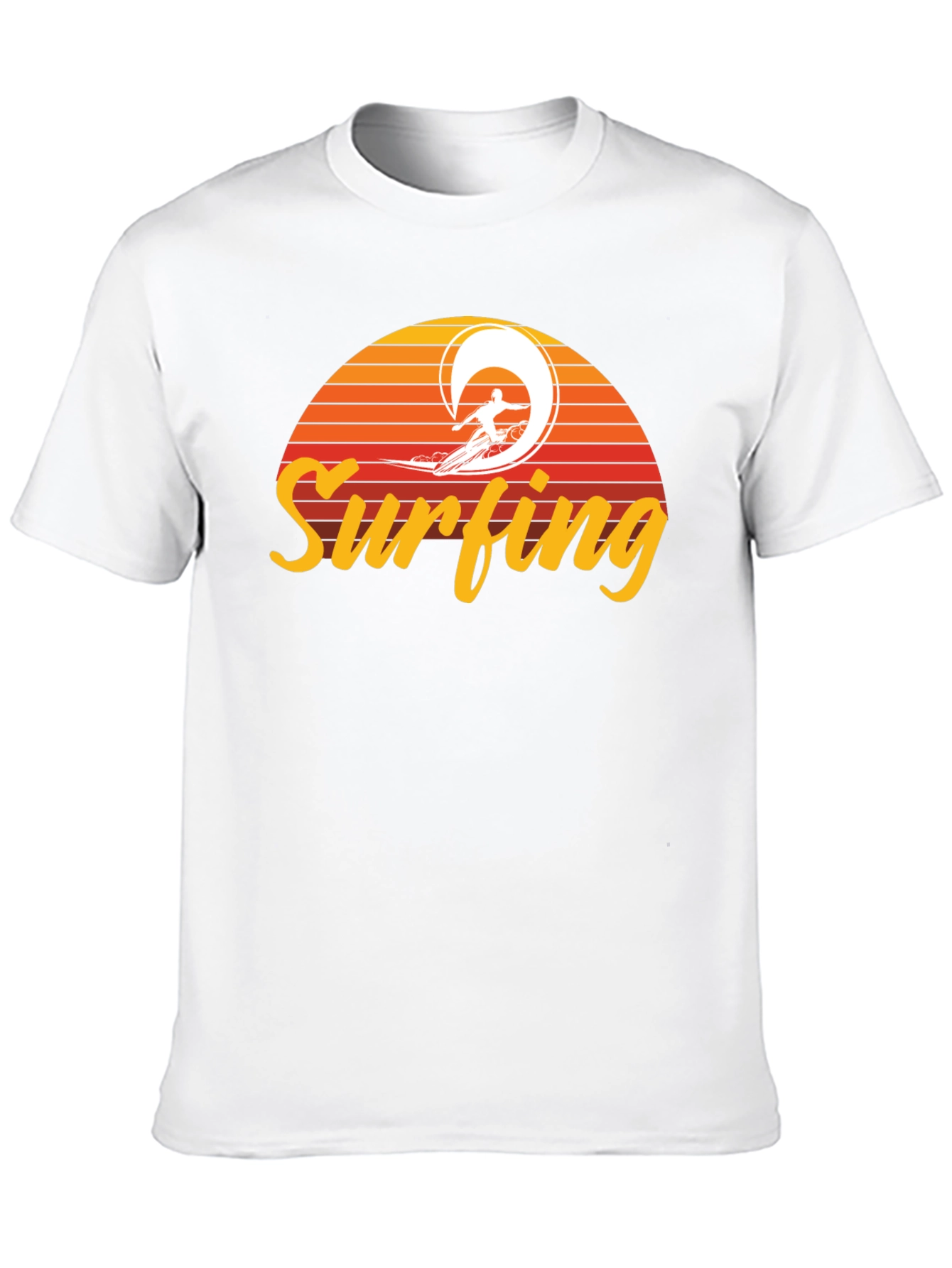 Surfing Sunset Graphic Tee