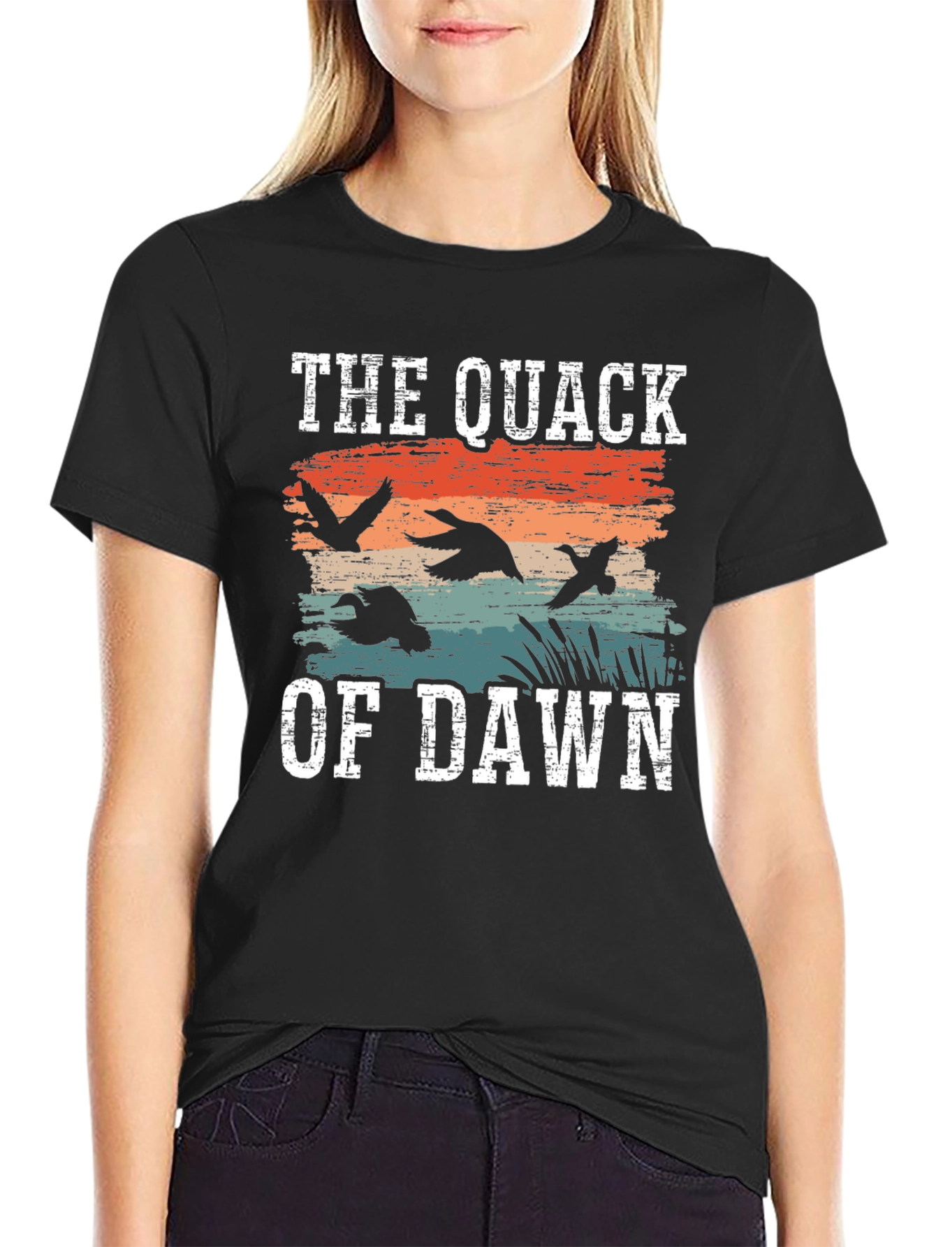 The Quack of Dawn Duck Hunting T-Shirt