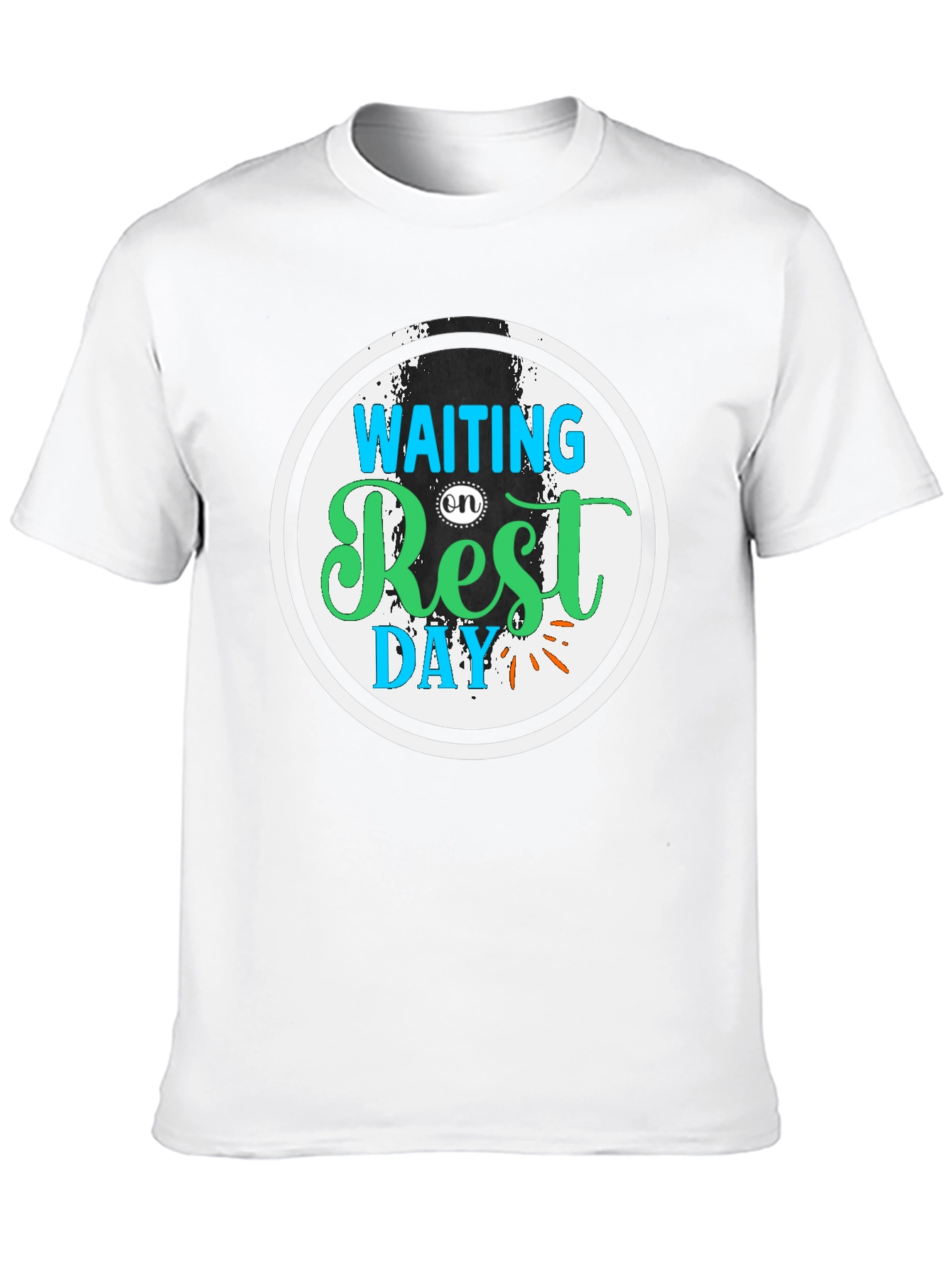 Waiting on Rest Day T-Shirt - Fitness Apparel