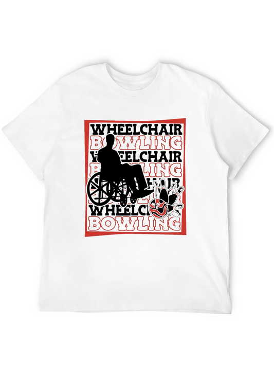 Wheelchair Bowling Graphic Tee