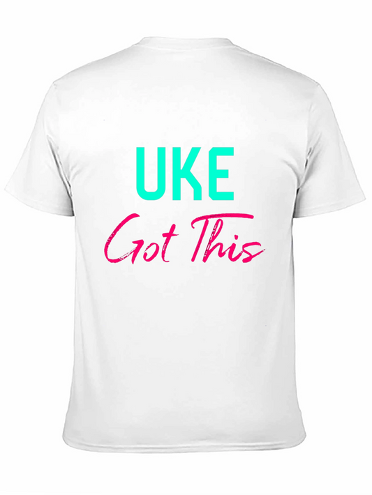UKE Got This Graphic Tee - Black Cotton Blend