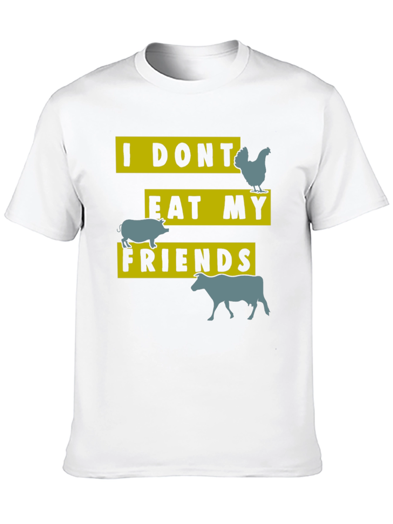 Vegan Tee - I Dont Eat My Friends