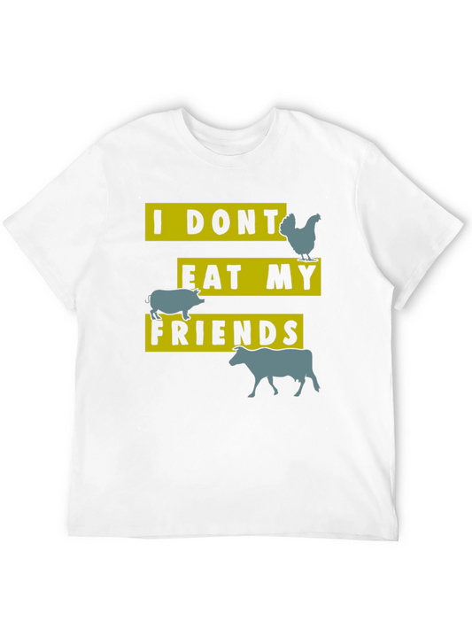 Vegan Tee - I Dont Eat My Friends