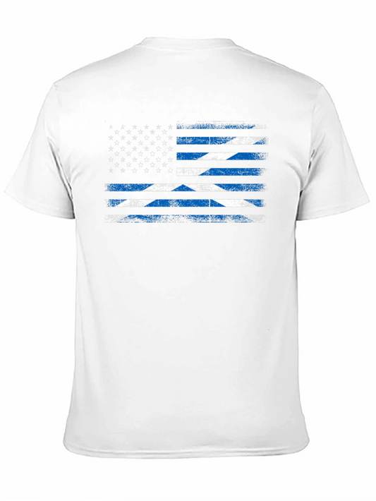 USA Scottish Flag T-Shirt