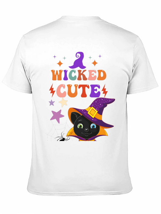 Wicked Cute Halloween Cat T-Shirt