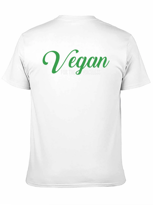 Vegan for the Voiceless Black T-Shirt