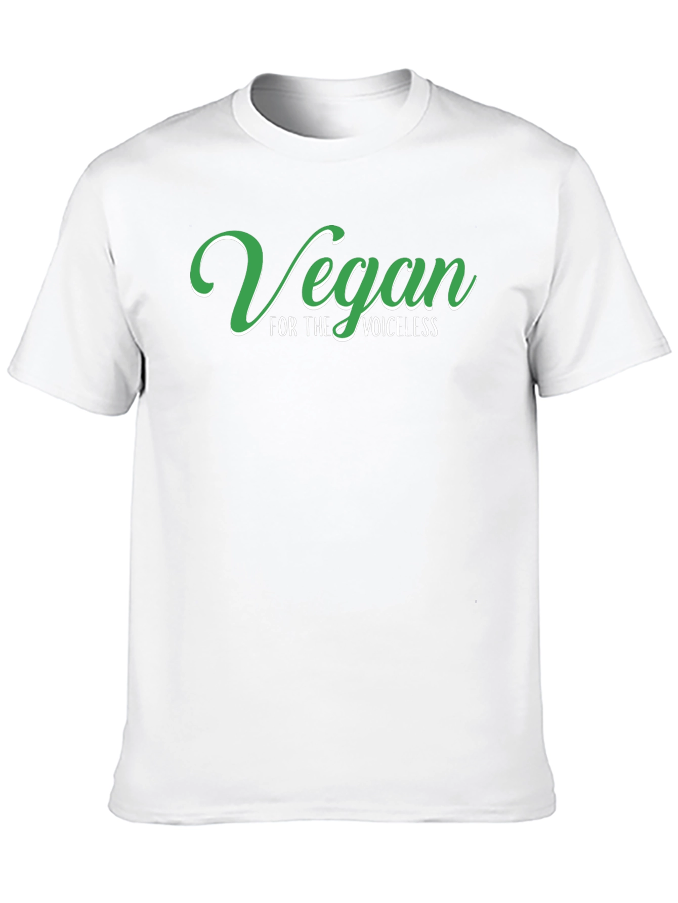 Vegan for the Voiceless Black T-Shirt