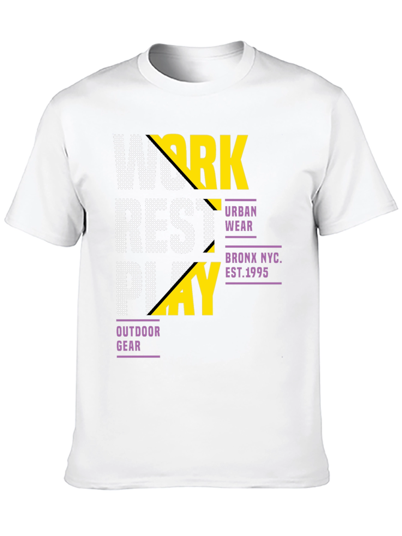 Urban Style Graphic Print Crew Neck T-Shirt