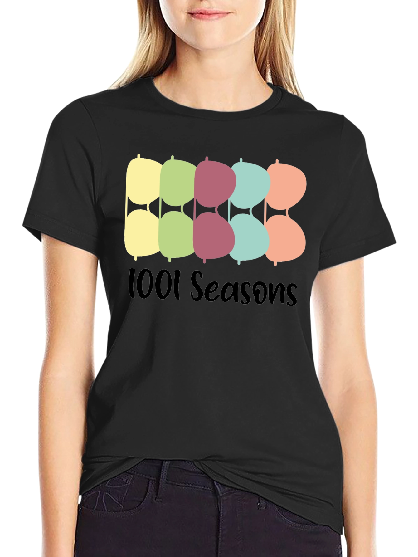 1001 Seasons Graphic Print T-Shirt