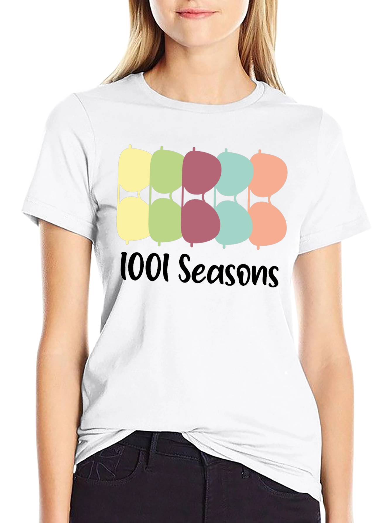 1001 Seasons Graphic Print T-Shirt
