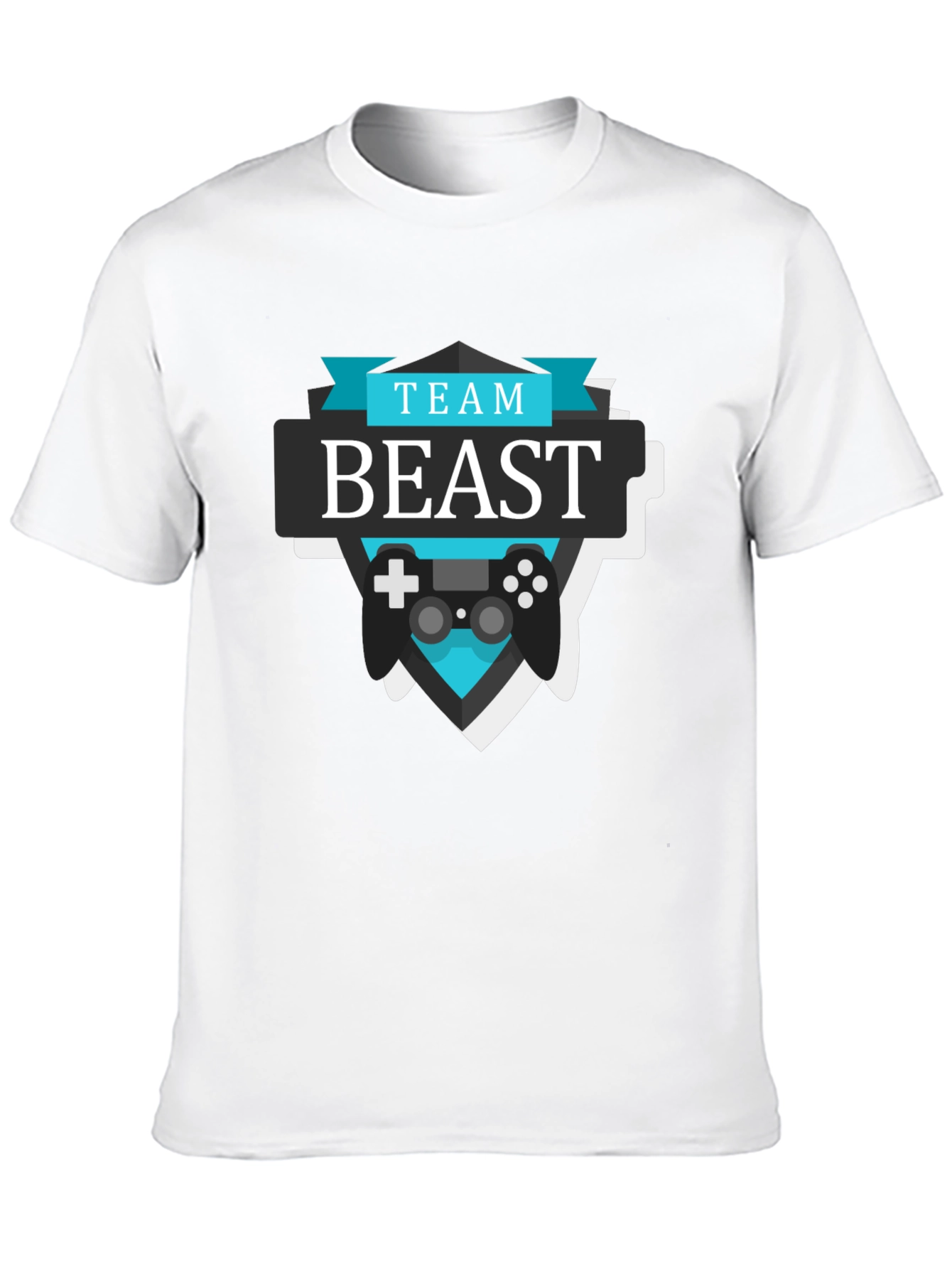 Team Beast Gaming T-Shirt - Black Cotton Tee